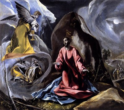 The Agony in the Garden by El Greco